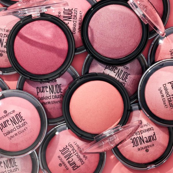 essence | Pure Nude Baked Blush | Highly Pigmented Baked Texture for a Bright, Healthy Glow | Available in 8 Gorgeous Shimmery Shades | Vegan & Cruelty Free (07 Cool Coral) - Image 6