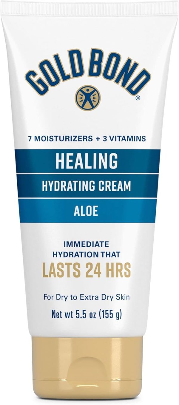 Gold Bond Healing Skin Therapy Lotion with aloe 5.5 oz., Non-Greasy & Hypoallergenic