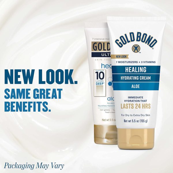 Gold Bond Healing Skin Therapy Lotion with aloe 5.5 oz., Non-Greasy & Hypoallergenic - Image 4