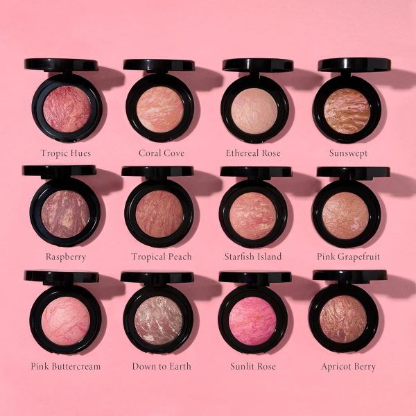 LAURA GELLER NEW YORK Baked Blush-n-Brighten Marbleized Blush - Pink Grapefruit Creamy Lightweight Satin Finish - Image 6