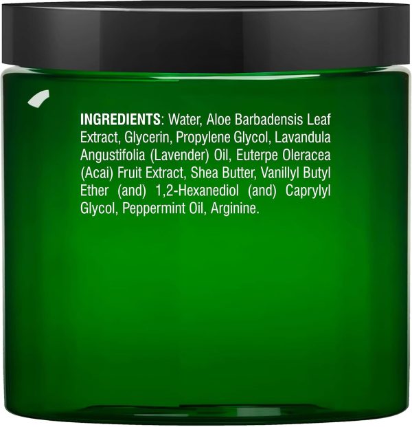 MAJESTIC PURE Lavender Oil Foot Cream, Warming Cream - Calluses, Dry Cracked Feet, Hands, Heels, Elbow, Nails, and Knees - Softens & Moisturizes Skin - 8 oz - Image 5