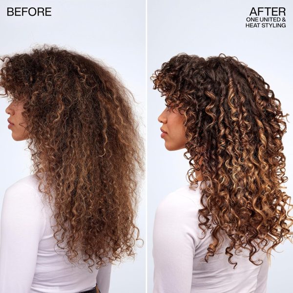 Redken One United Leave In Conditioner | Multi-Benefit Hair Treatment | Detangles, Nourishes, & Smooths Frizz | Heat Protection Spray for Blow Dry & Styling | For All Hair Types | Paraben Free - Image 7
