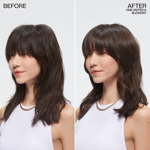 Redken One United Leave In Conditioner | Multi-Benefit Hair Treatment | Detangles, Nourishes, & Smooths Frizz | Heat Protection Spray for Blow Dry & Styling | For All Hair Types | Paraben Free - Image 9