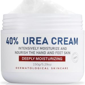 Urea Cream 40 Percent, Urea Foot & Hand Cream for Dry Cracked, 40 per Urea Lotion for Feet Maximum Strength